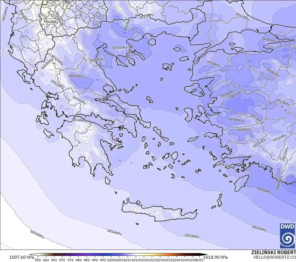 ICON modelo - Grecia, Presión