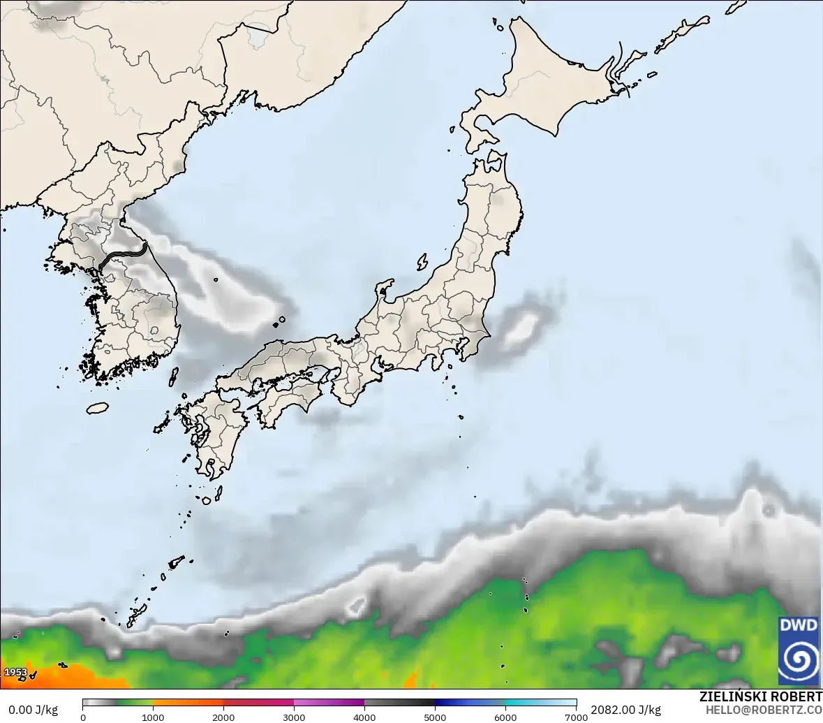 ICON modelo - Japón, CAPE