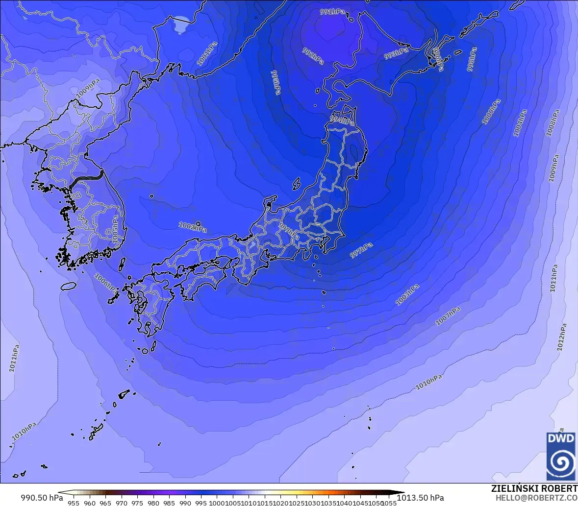 ICON modelo - Japón, Presión