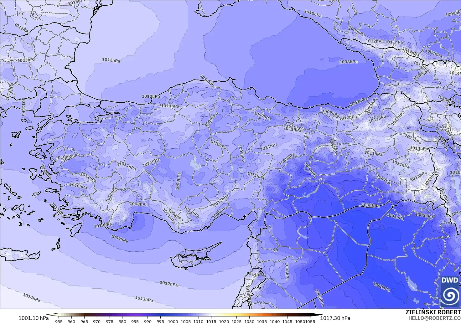 ICON modelo - Turquía, Presión