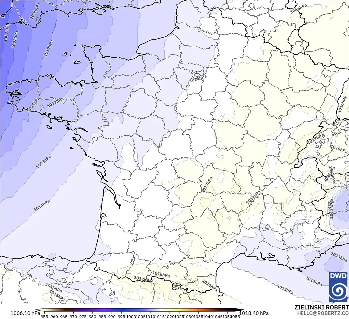ICON modelo - Francia, Presión