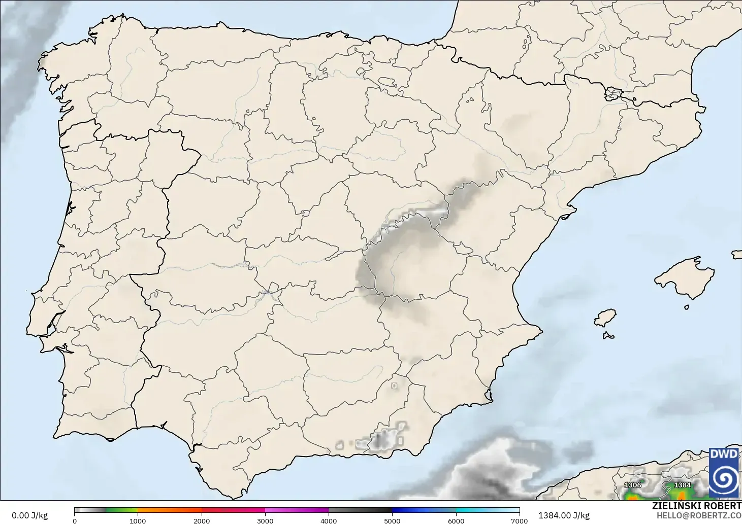 ICON modelo - España, CAPE