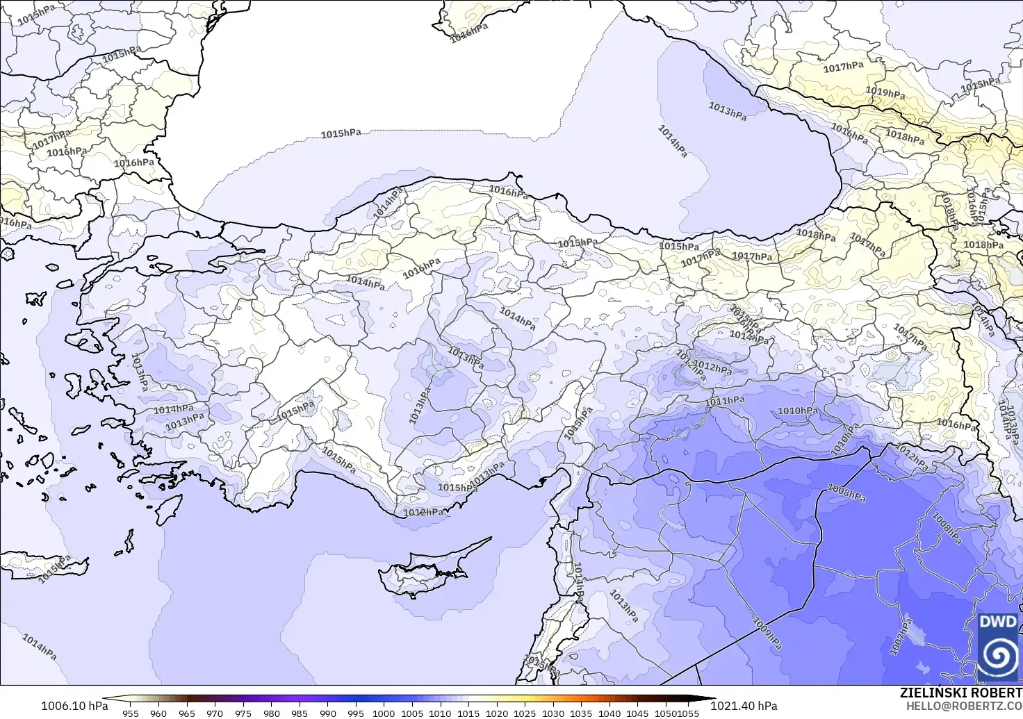 ICON modelo - Turquía, Presión