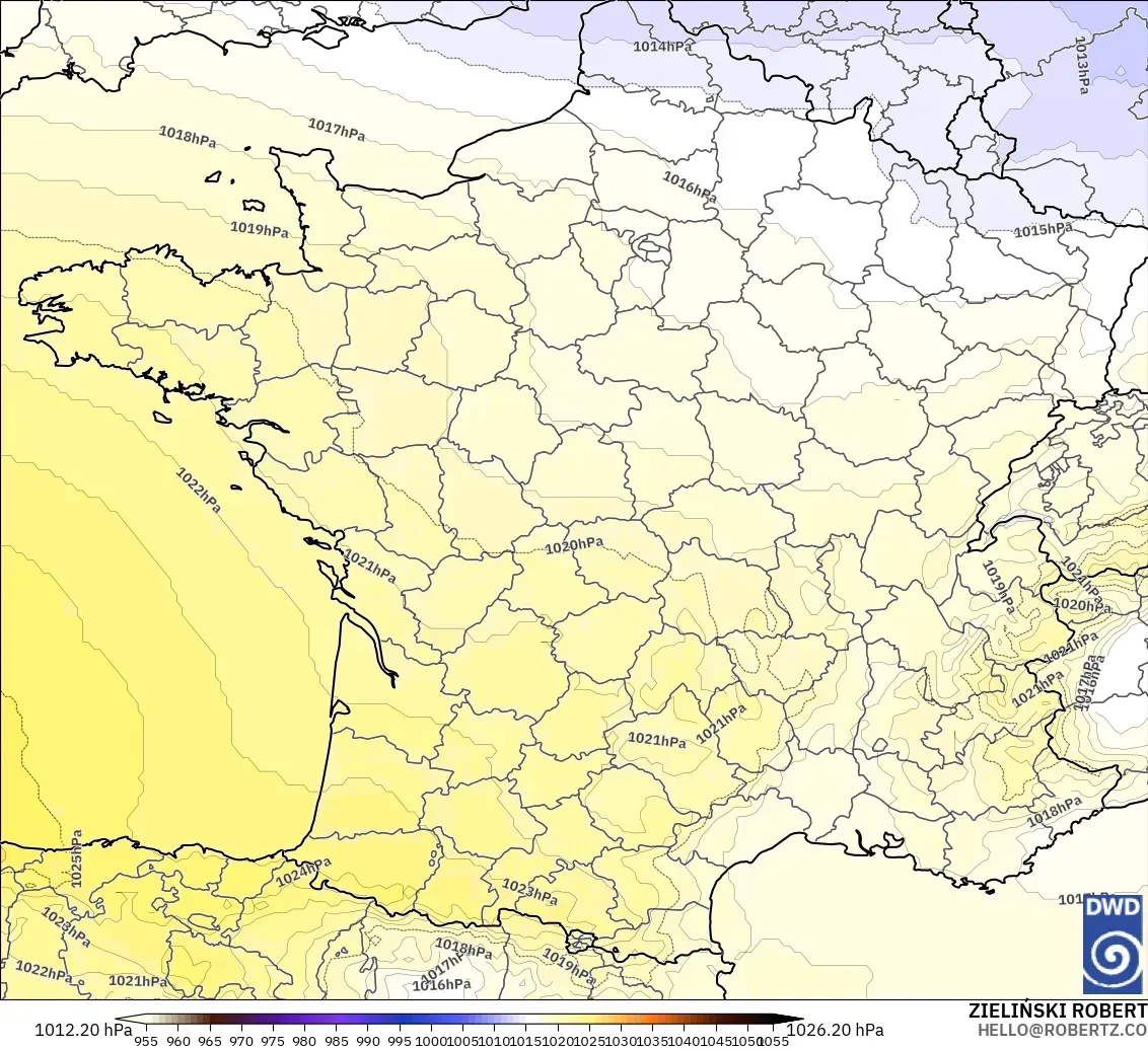 ICON modelo - Francia, Presión