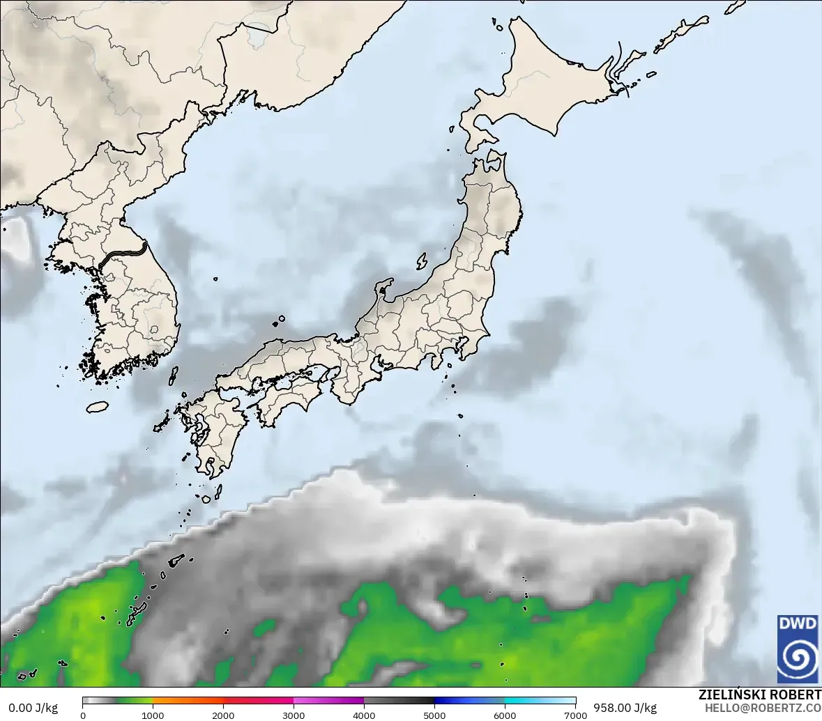 ICON modelo - Japón, CAPE