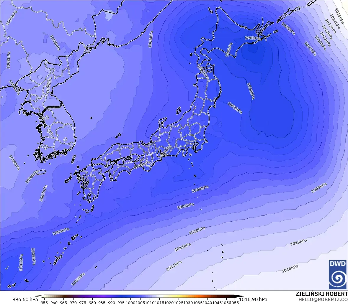 ICON modelo - Japón, Presión