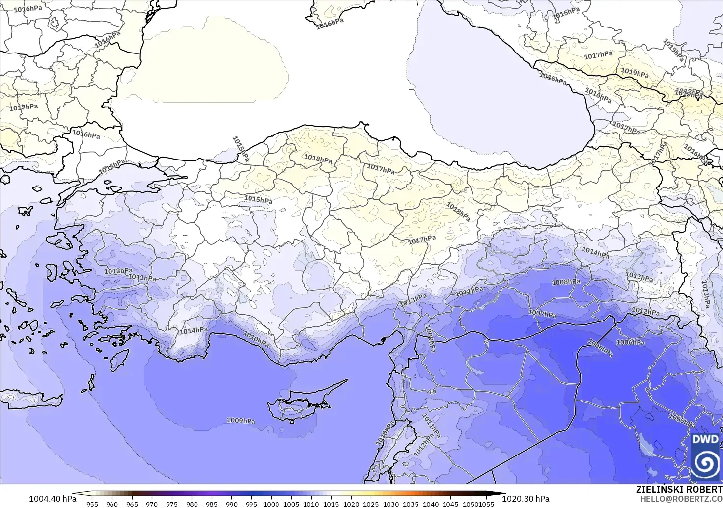 ICON modelo - Turquía, Presión