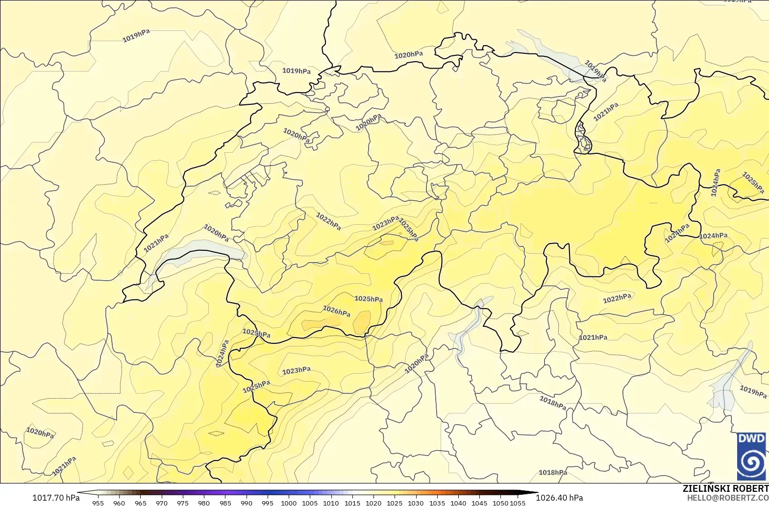 ICON modelo - Suiza, Presión