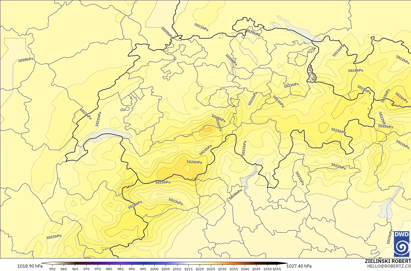 ICON modelo - Suiza, Presión