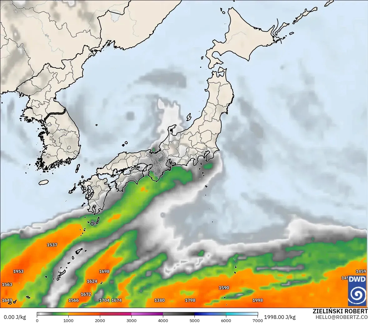 ICON modelo - Japón, CAPE
