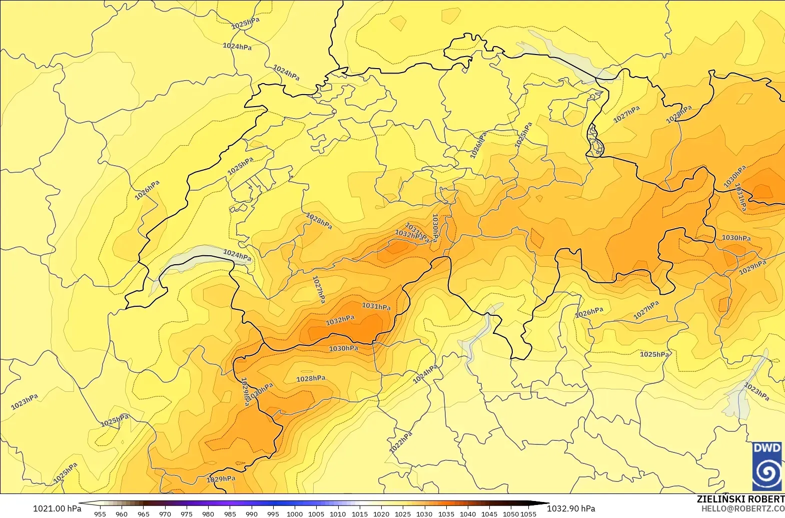ICON modelo - Suiza, Presión