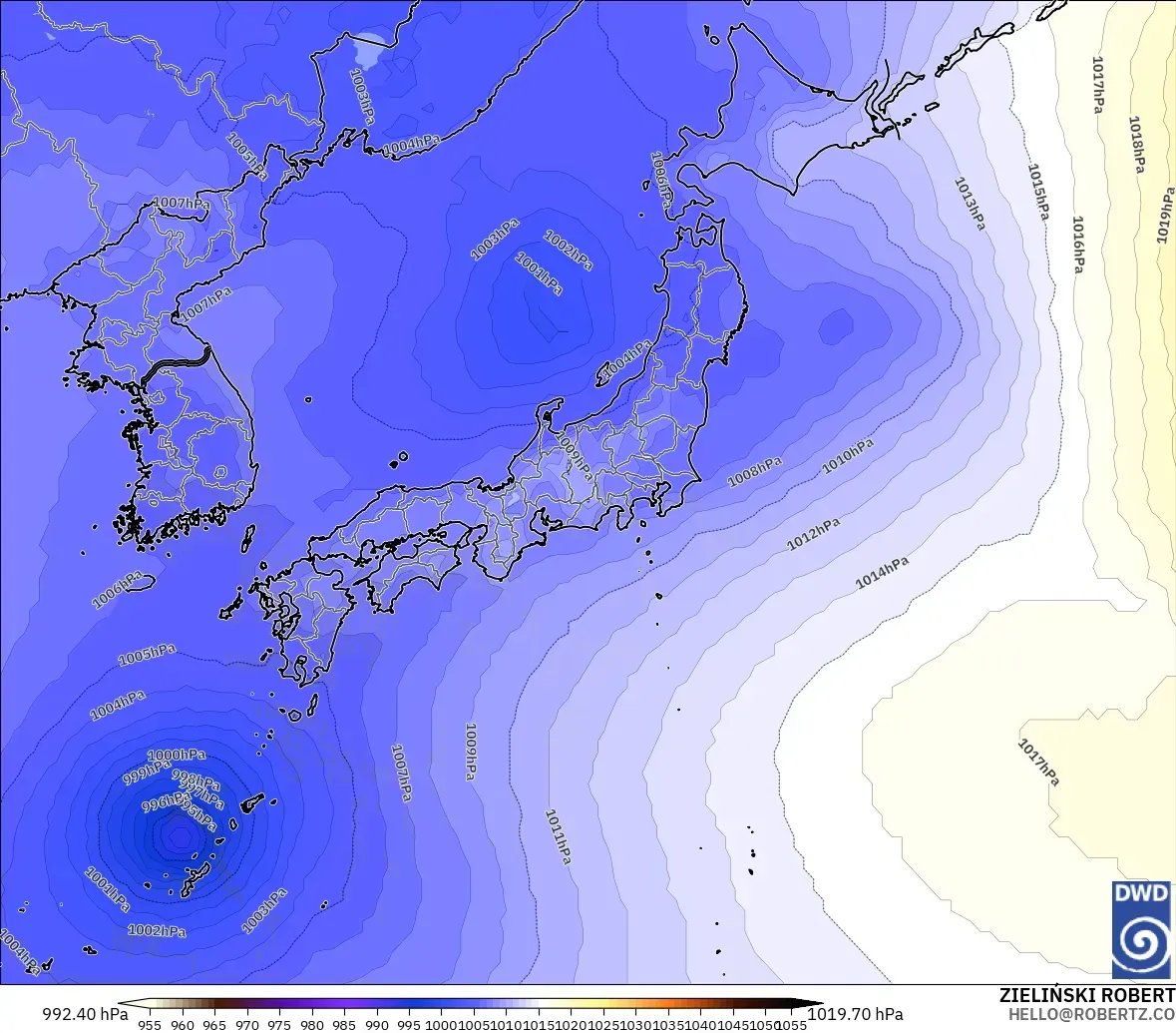ICON modelo - Japón, Presión