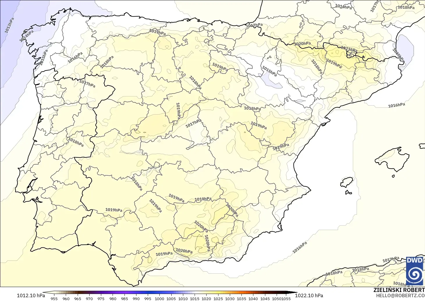 ICON modelo - España, Presión