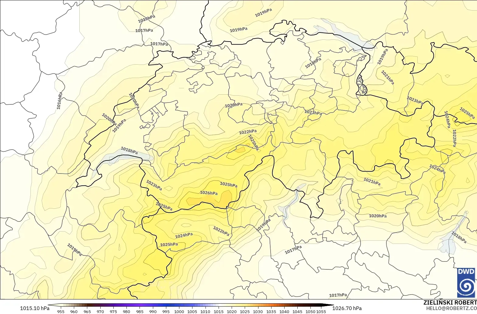 ICON modelo - Suiza, Presión