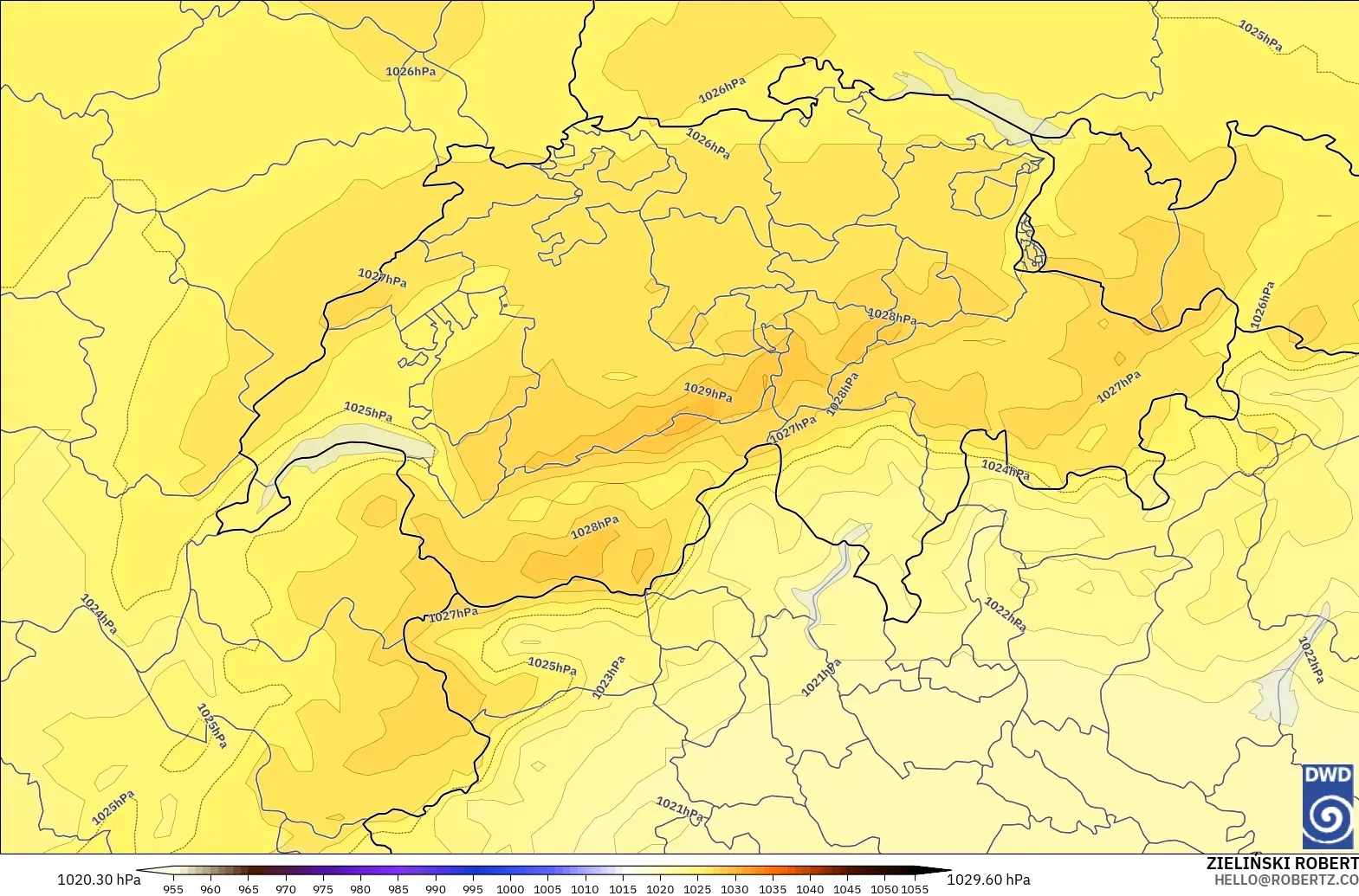 ICON modelo - Suiza, Presión