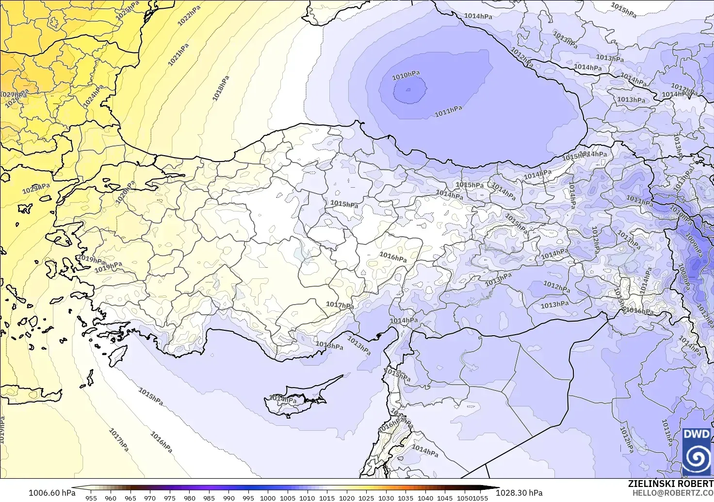 ICON modelo - Turquía, Presión