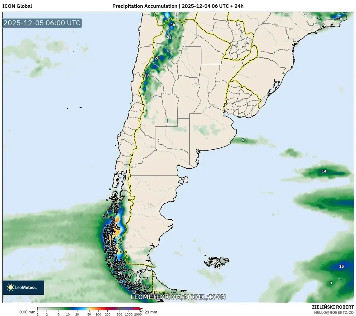 Lluvia Intensa Prevista 2025 Diciembre 04