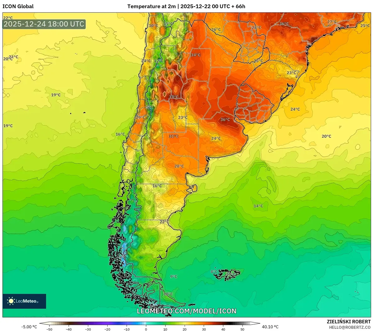 2025-12-24 Argentina jueves Altas temperaturas en la víspera de Navidad