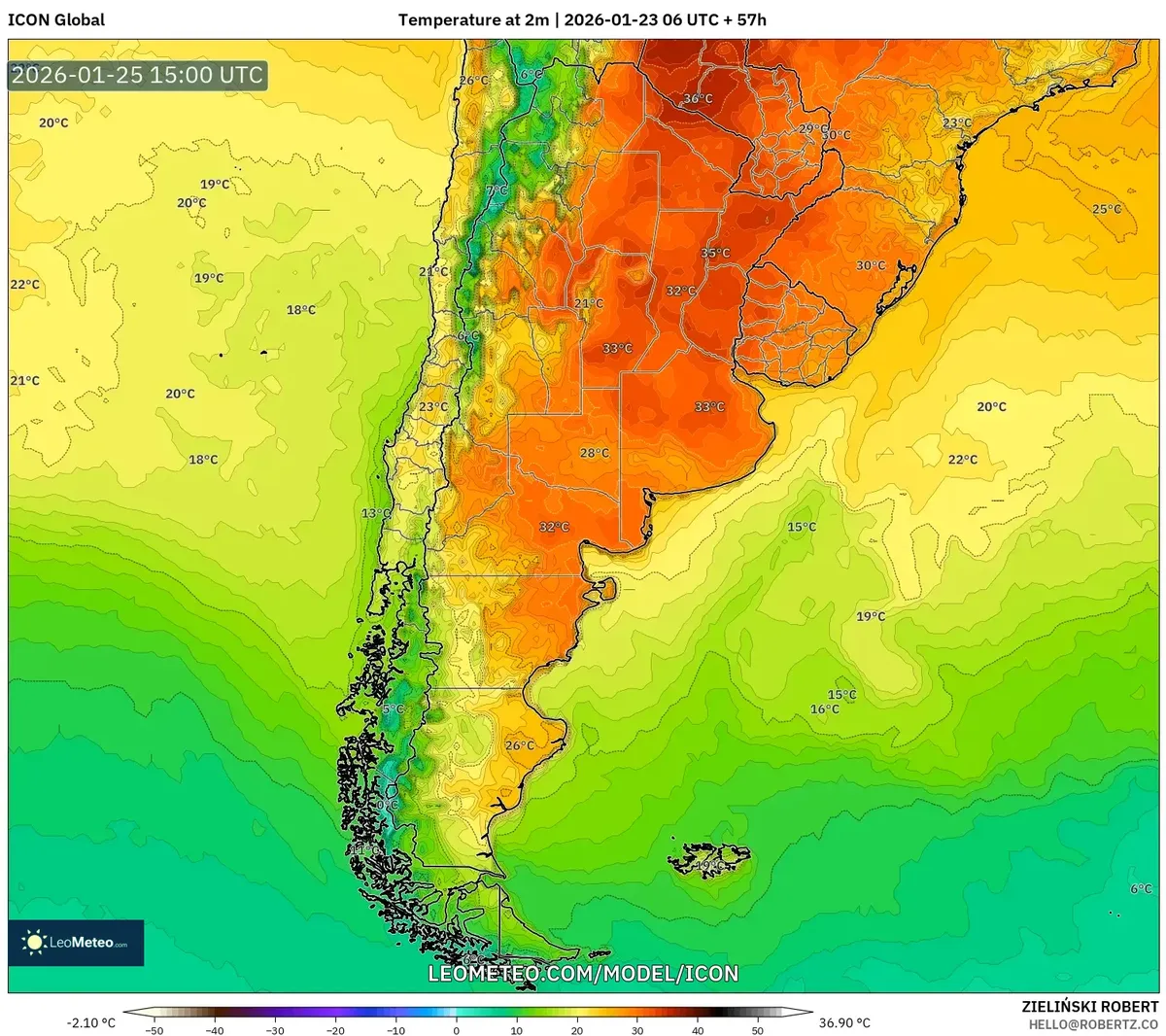 Calor extremo en Rosario – 25 de enero de 2026