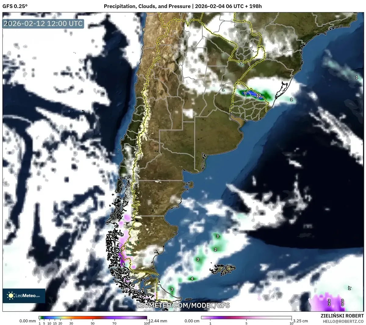 Lluvias intensas en la región de Rosario el 12 de febrero de 2026