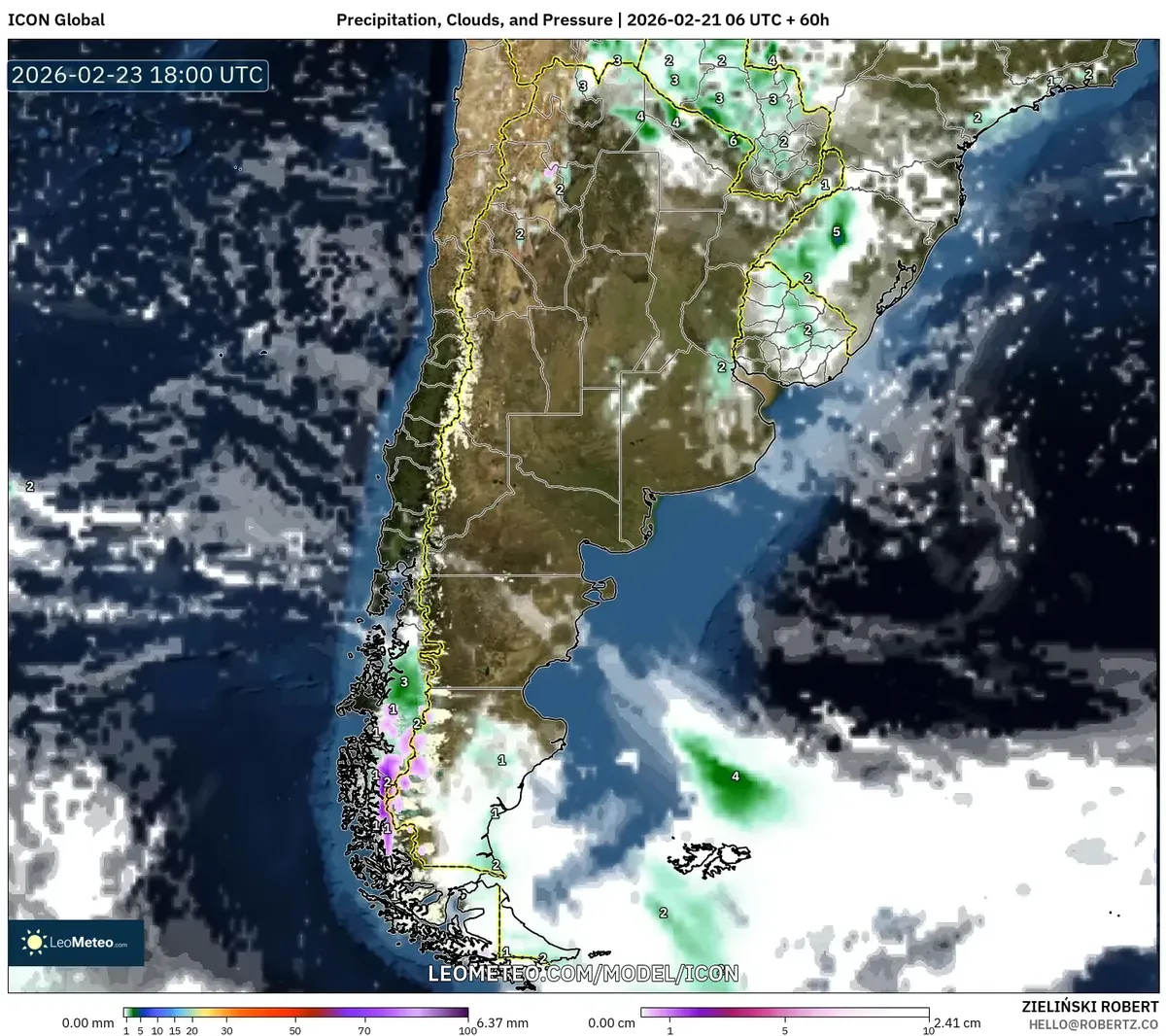 Lluvias significativas dejan 22,7 mm en Salta el 23 de febrero de 2026