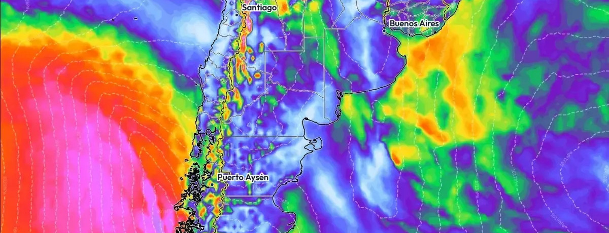 Pronóstico para el próximo fin de semana: 20-22 de marzo de 2026. Lluvias intensas podrían causar anegamientos locales; una baja presión impulsa tiempo húmedo y cálido