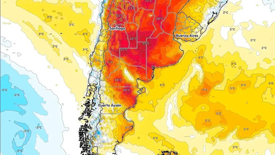El calor abrasa Córdoba mientras cae nieve en Ushuaia — Semana del 30 de marzo al 5 de abril de 2026
