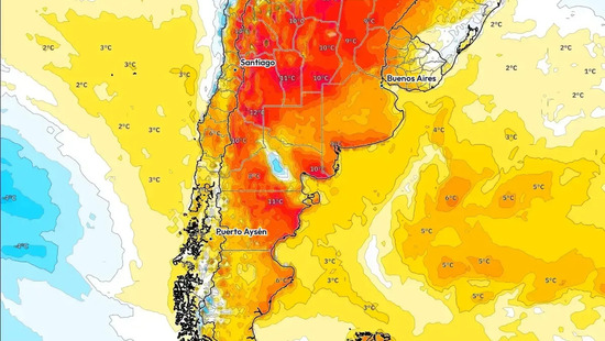 Cálido centro, chaparrones en la Pampa y frío patagónico — Pronóstico para el fin de semana: 3-5 de abril de 2026