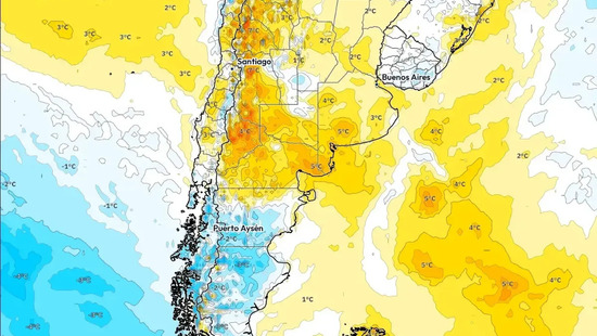 Un fin de semana con calor en el centro y nieve en el sur — Pronóstico para el fin de semana: 17 al 19 de abril de 2026