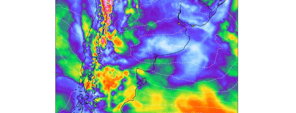 ⚠️ Tormentas eléctricas, Zonda implacable y nieve patagónica — Pronóstico científico hora a hora para toda la Argentina | 7 de mayo de 2025