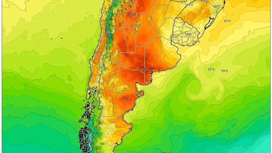 Tormenta de nieve deja 30 cm en la Patagonia mientras una ola de calor de 38 °C azota el norte de Argentina – Dic 9 2025