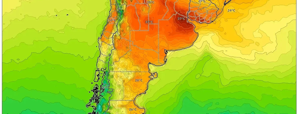 Calor Abrasador y Récord en el Centro de Argentina el 27 de Diciembre de 2025 – Mientras Ushuaia Registra su Primera Nevada de la Temporada
