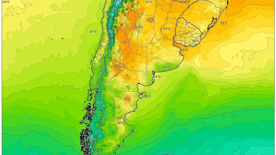 Argentina se asa bajo un calor intenso el 29 de diciembre de 2025 – Temperaturas abrasadoras, tormentas aisladas y vientos de montaña