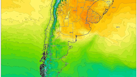 3 de febrero de 2026 Ola de calor abrasadora: el centro se dispara a 41°C bajo cielos despejados