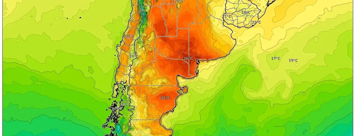 Tormenta de nieve deja 30 cm en la Patagonia mientras una ola de calor de 38 °C azota el norte de Argentina – Dic 9 2025
