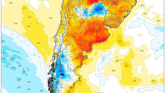Ola de calor de hasta 35°C y nieve — primer vistazo a la próxima semana: 16-22 de febrero de 2026