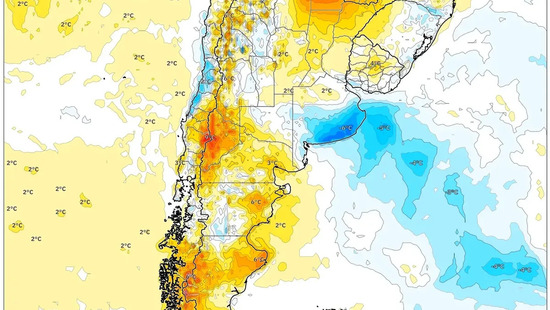 Riesgo de inundaciones locales por lluvias intensas en el centro del país — Pronóstico para el fin de semana: 20-22 de febrero de 2026