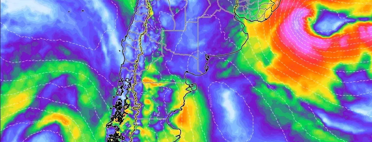 Las tormentas abrirán la semana con hasta 21 mm de lluvia en San Miguel de Tucumán. La nieve se acumulará en la montaña. Las ráfagas llegarán a 89 km/h en el paso.