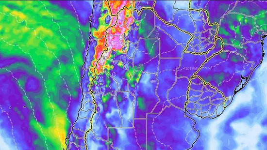 El viento se reforzará el martes. Las ráfagas superarán los 73 km/h. La lluvia volverá junto con él.